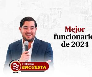 Octavio Pineda ganó por segundo año consecutivo en la encuesta de fin de año sobre el mejor funcionario público.