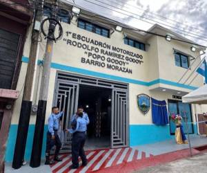 La inauguración fue por autoridades de la Policía Nacional.