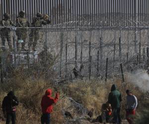 Según Donald Trump, el actual presidente Joe Biden buscaba detener la construcción del muro fronterizo.