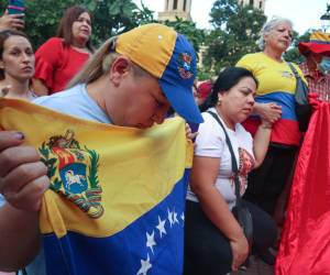 Venezolanos en varios países protestaron ayer para mostrar su rechazo a la dictadura de Nicolás Maduro.