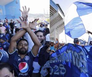 Afuera del Estadio Nacional Chelato Uclés, Spiderman se robó el show y Emilio Izaguirre fue el más aclamado en la previa del Motagua vs Real España.