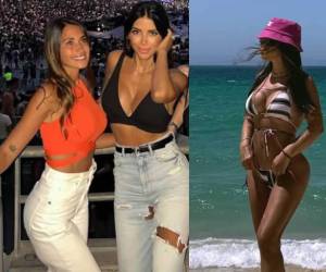 Antonela Roccuzzo tiene un selectivo grupo de amigas, una de ellas es Daniella Semaan, la bella dama que luce un verdadero cuerpazo y que no aparenta la verdadera edad que tiene.