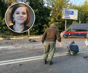 En el momento de la explosión, Daria Duguina circulaba cerca de la localidad de Bolshie Viaziomy, a unos 40 km de Moscú, según las investigaciones.