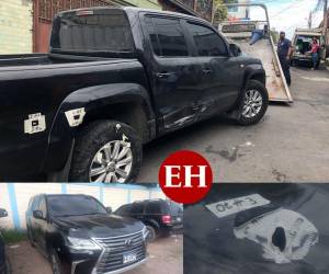 El carro ya se encuentra bajo resguardo de las autoridades de investigación, quienes lo someterán a los respectivos análisis para determinar si corresponde al que fue captado por los aterradores videos de las cámaras de seguridad del edificio y los alrededores, aunque los impactos de bala y raspones en su pintura lo evidencian.