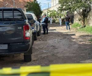 La víctima fue asesinada en una calle de tierra del sector 2 de la colonia Las Torres de Comayagüela.