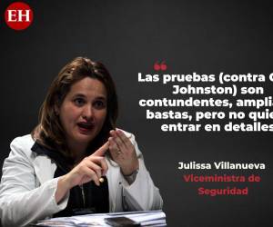 Julissa Villanueva, la viceministra de la Secretaría de Seguridad, se pronunció este martes sobre el caso del estadounidense Gary Johnston, quien es acusado del delito de trata de personas bajo la modalidad de explotación sexual forzada y pornografía infantil. A continuación te mostramos sus frases más destacadas sobre el caso.