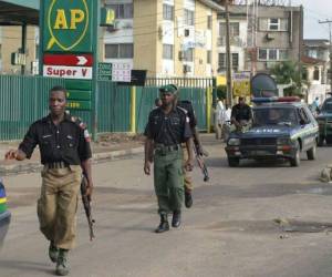 Imagen ilustrativa de la Policía en Nigeria.