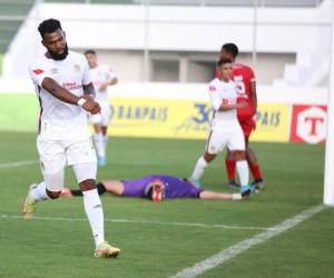 El delantero Jorge Begunché pusó en el 90+1 en el 2-0 definitivo de Olimpia ante Real Sociedad en la jornada 18 del Torneo Apertura 2022.