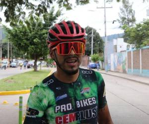 César Castillo ha practicado el ciclismo desde 2017 y hoy pudo lograr su sueño de ganar la Vuelta Ciclística de EL HERALDO.