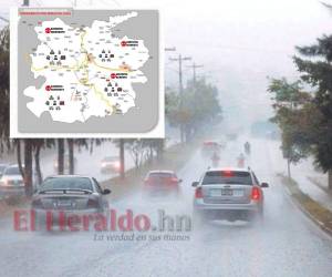 El Distrito Central tomó como medida dividir en cuatro cuadrantes la ciudad para desplegar los equipos de respuesta ante eventuales afectaciones por las lluvias en la capital.