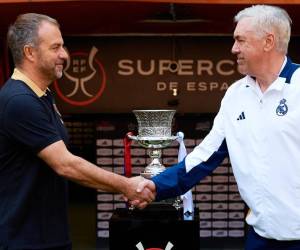 Hansi Flick y Carlo Ancelotti van por ese título de la Supercopa de España.