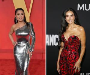 Salma Hayek y Demi Moore serán parte de la gala de los Globos de Oro como presentadoras, al lado de otras 38 personalidades del cine y la televisión.