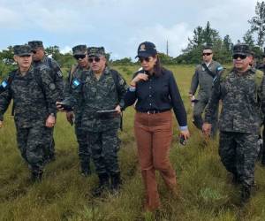 Hélicoptero donde viajaba Rixi Moncada y Roosevelt Hernández aterriza de emergencia por fallas