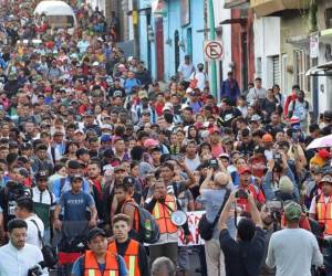 En los últimos meses, el movimiento de migrantes que parten en caravana rumbo a Estados Unidos, ha sifo también de México, específicamente de Tapachula en el estado de Chiapas.