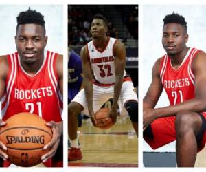 Chinanu Onuaku, fue seleccionado en el último draft para los Rockets. Tiene 20 años y jugó antes con la Universidad de Lousville.