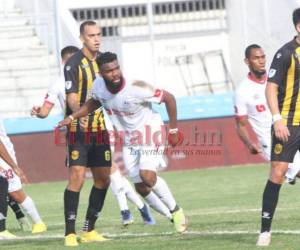 Jorge Benguché vio acción este domingo en el empate de Olimpia frente a Real España.