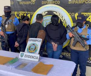 Los pandilleros capturados por agentes de la Dipampco, serán acusados de cometer el delito de extorsión en contra de propietarios de negocios y operarios del sector transporte de la capital.