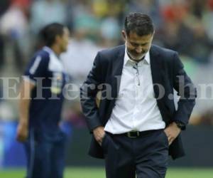 La afición mexicana tiene a su técnico Juan Carlos Osorio en la guillotina por el desempeño de la escuadra azteca, foto: Ronald Aceituno.