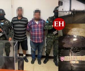 Las autoridades decomisaron el fuerte cargamento de supuesta droga que se encontraba al interior del tráiler. Dos hombres también fueron arrestados.