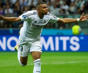 Kylian Mbappé llegó a 10 goles en esta temporada con el Real Madrid.