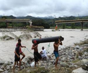 El puente Saopín partido en dos fue testigo de la furia de la tormenta Sara, por lo que el gobierno anunció que será demolido y construida una nueva infraestructura con capacidad de cuatro carriles.