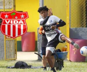 Cristian Sacaza se mostró optimista de cara al inicio del nuevo Torneo Apertura, esta vez vistiendo la camisa del Vida, de La Ceiba.