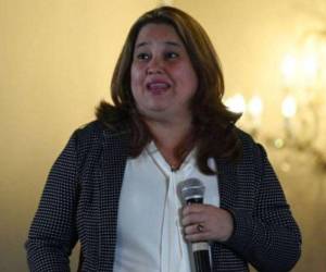 Julissa Villanueva, viceministra de la Secretaría de Seguridad de Honduras.