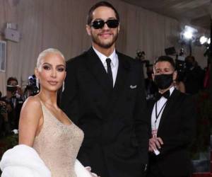 Kim Kardashian y Pete Davidson fueron pareja por nueve meses.