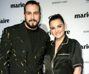 Maite y su esposo, Andrés Tovar.