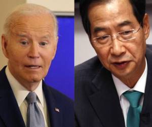 El presidente de EUA, Joe Biden habló por 16 minutos con el primer ministro surcoreano, Han Duck-soo.