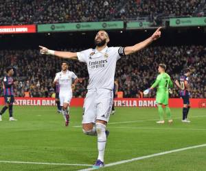 Benzema terminó el partido con un hat-trick, además de brindar una asistencia a Vinicius en el primer gol del equipo merengue.