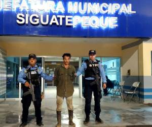 La Policía Nacional capturó al supuesto responsables, a quien le encontró el arma homicida.