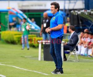 El técnico aurinegro se mostró muy satisfecho con la clasificación del Real España a manos del Cartaginés.