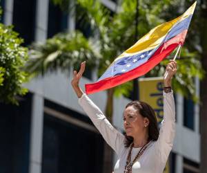 La líder opositora venezolana María Corina Machado convocará a una protestas el 1 de diciembre.