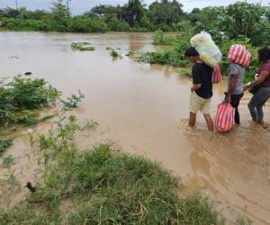 Las autoridades hondureñas han calculado en más de 2,500 millones de lempiras las pérdidas en Honduras solo por las tormenta Sara.