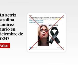 Captura de pantalla a una publicación de Facebook hecha el 29 de diciembre de 2024, adaptada a esta cartela.