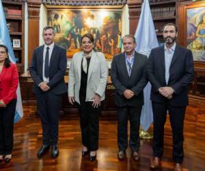 Un equipo de expertos de la ONU se reunió con la presidenta Xiomara Castro, en la Casa Presidencial, el 12 de julio de 2023, siendo uno de los últimos acercamientos para la instalación de la CICIH.