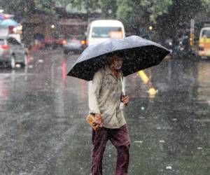 Copeco emitió una alerta verde por lluvias en cinco departamentos del país.