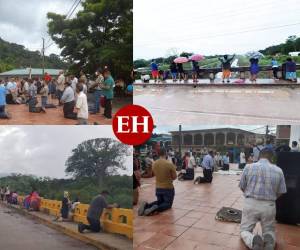 En varios lugares de Honduras, los hondureños han doblado rodillas para pedir a Dios protección para el país ante el huracán, categoría 1, Julia. Aquí te contamos los detalles.