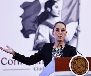 La presidenta de México Claudia Sheinbaum, destacó una disminución del 75 % en el número de migrantes que llegan a la frontera con Estados Unidos, durante una rueda de prensa en Palacio Nacional de la Ciudad de México.