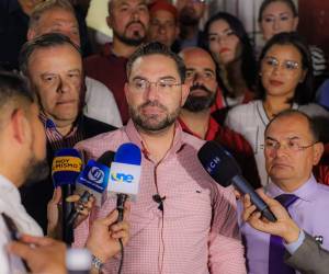 Jorge Cálix, precandidato presidencial del Partido Liberal de Honduras.