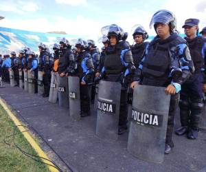 Con seis anillos de seguridad contará este encuentro deportivo.