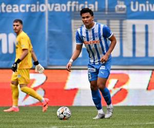 Denil Maldonado es titular en la Universitatea de Craiova y ha marcados dos goles esta campaña.