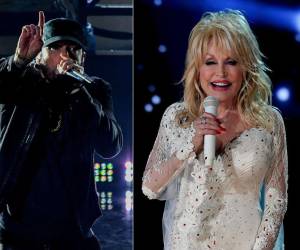 La reina del country Dolly Parton y el rapero Eminem han ingresado al Salón de la Fama del Rock &amp; Roll.