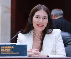 Iroshka Elvir, diputada liberal.