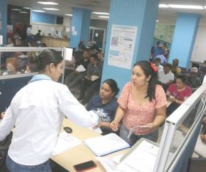 Para hacer arreglos de pago, las personas pueden llegar a las oficinas de la Gerencia de Atención al Ciudadano en el centro de Tegucigalpa.