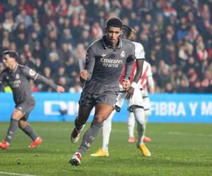 Jude Bellingham le dio el empate al Real Madrid ante el Rayo Vallecano.