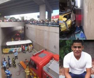 A más de 24 horas del fatídico accidente de tránsito de un bus rapidito que cayó de un puente a desnivel en el bulevar Suyapa de Tegucigalpa, hay varias versiones confusas en torno a la víctima mortal de la tragedia. Fueron los familiares los que dieron detalles acerca del infortunado hombre.