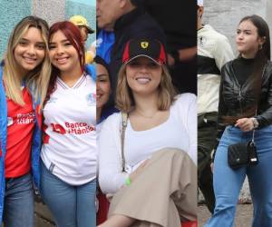 Olimpia se enfrenta ante Motagua por la final de vuelta y desde horas antes se veían muchas chicas lindas llegando al estadio Nacional para poder presenciar este encuentro.