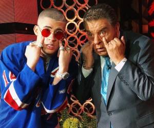 Esta fotografía fue tomada en 2018 cuando Bad Bunny promocionaba su álbum “La nueva religión”